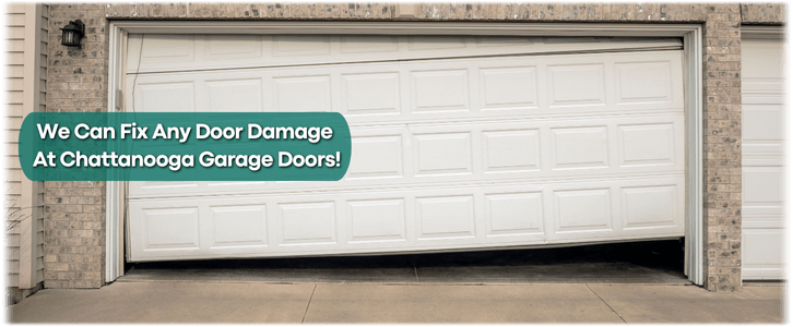 Garage Door Off Track In Chattanooga